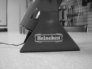 heineken light projector logo