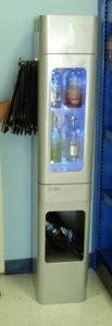 custom liquor cooler chiller display
